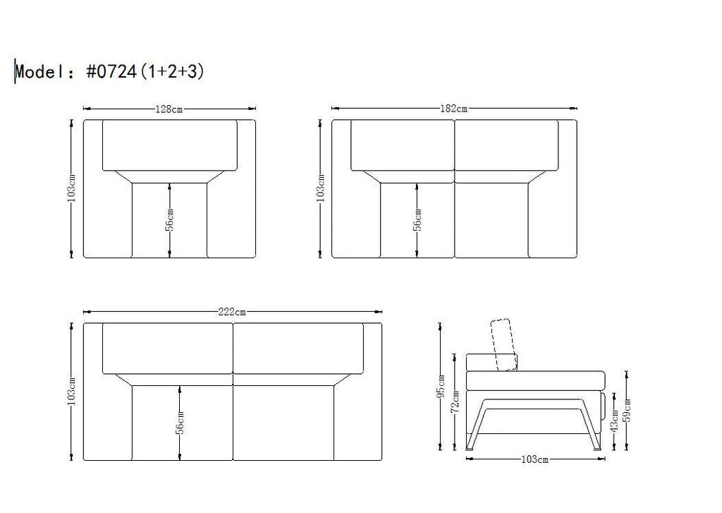 Divani Casa Encore Modern Grey Leather Chair Model VG2T0724-CHR-GRY