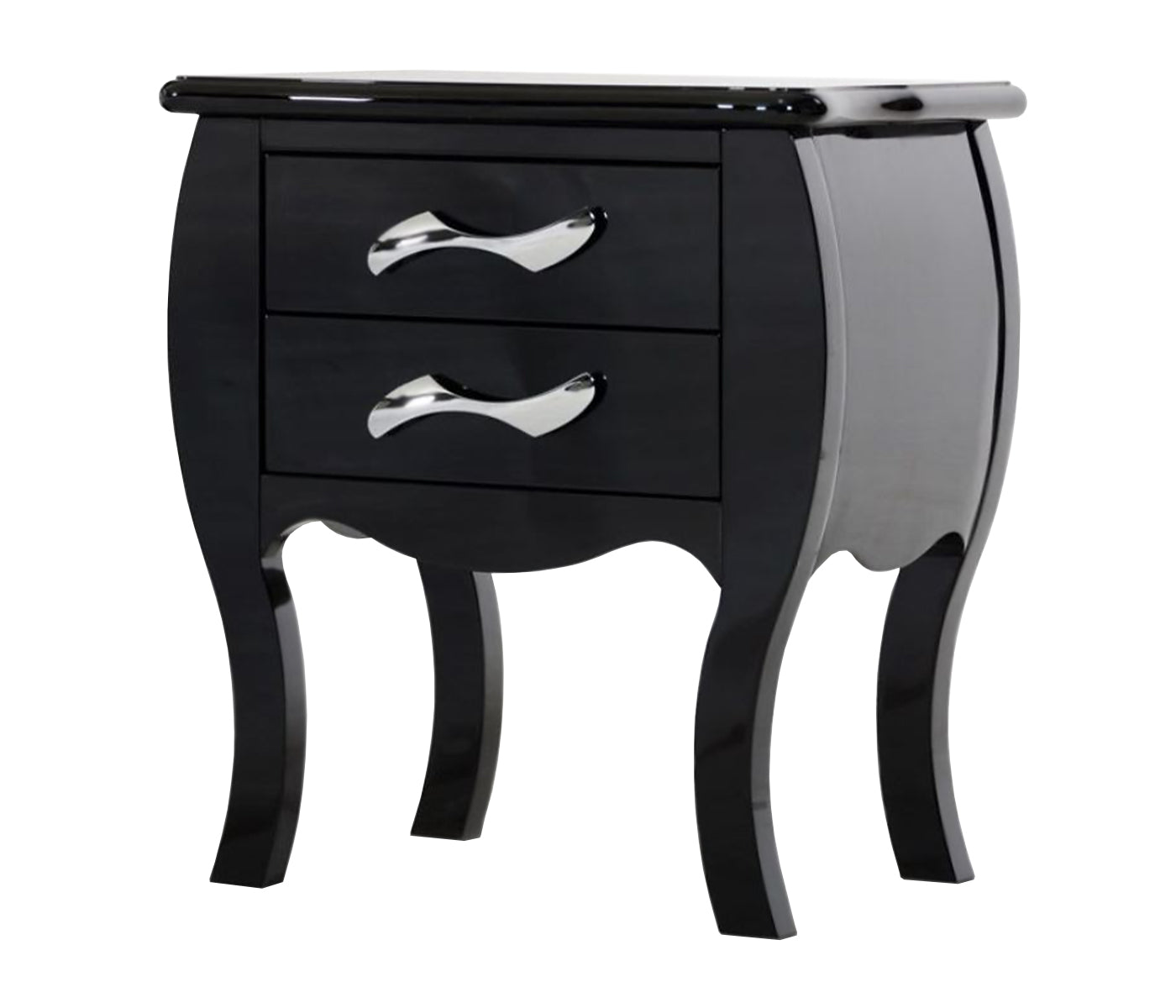 Monte Carlo Black Nightstand Model VGKCMONTE-BLK-NS