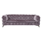 Divani Casa Delilah Modern Grey Fabric Sofa Model VGCA1546-GRY-SOFA