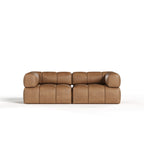 Divani Casa Everest Modern Brown Leather Modular Sectional Sofa 2 Piece Sectional Model VGOD-ZW-23118-MOD-2-Piece Sectional