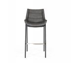 Modrest Robert Modern Grey Eco Leather Bar Stool Model VGHR5366-B