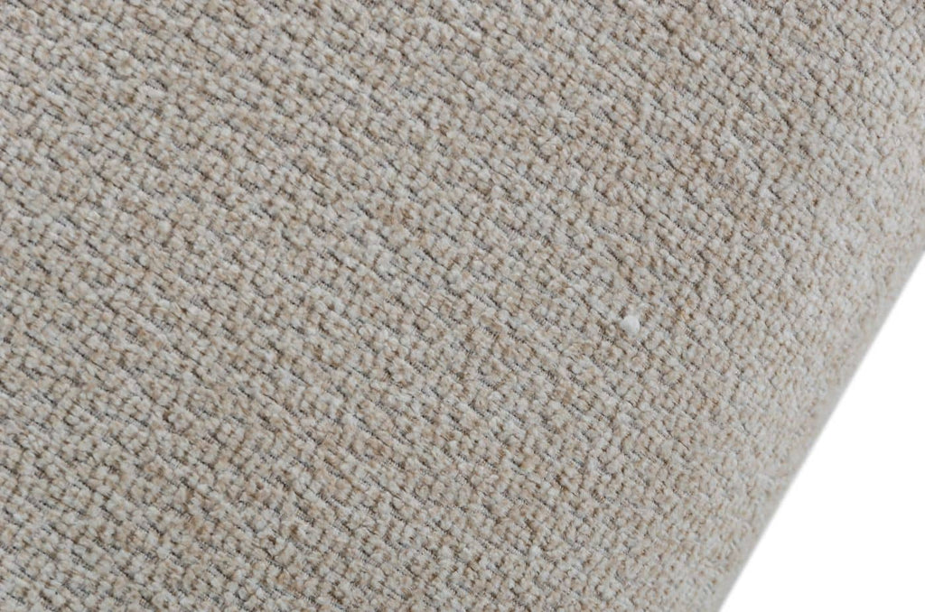 David Ferrari Natura Italian Modern Light Taupe Fabric Sectional Sofa With Manual Recliner Model VGFTNATURA