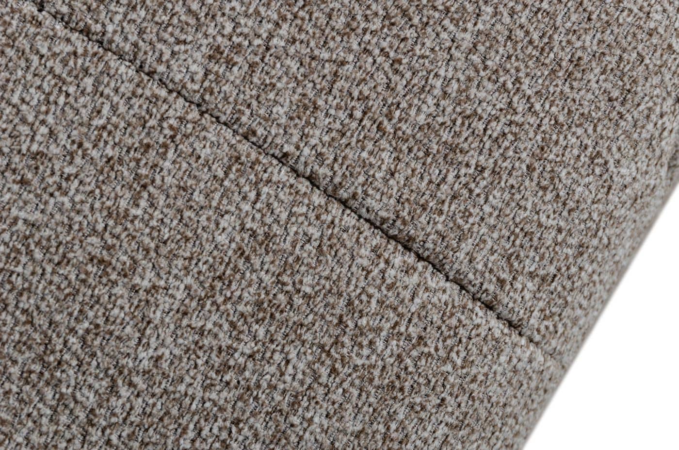 David Ferrari Natura Italian Modern Light Taupe Fabric Sectional Sofa With Manual Recliner Model VGFTNATURA