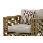 Renava Ko Tao Outdoor Beige & Wicker Lounge Chair Model VGATRASF-054-CHR