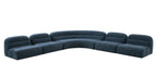 Divani Casa Forman Modern Blue Fabric Modular Sectional Sofa Model VGOD-ZW-23029-SECT