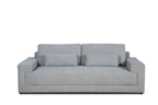 Divani Casa Loki Modern Grey Fabric 3 Seat Sofa Model VGAH-SF1015-3-GRY