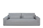 Divani Casa Loki Modern Grey Fabric 4 Seat Sofa Model VGAH-SF1015-4-GRY