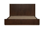 Modrest Fields Modern Walnut Acacia Bed Model VGWD-VGD3-BED-WAL