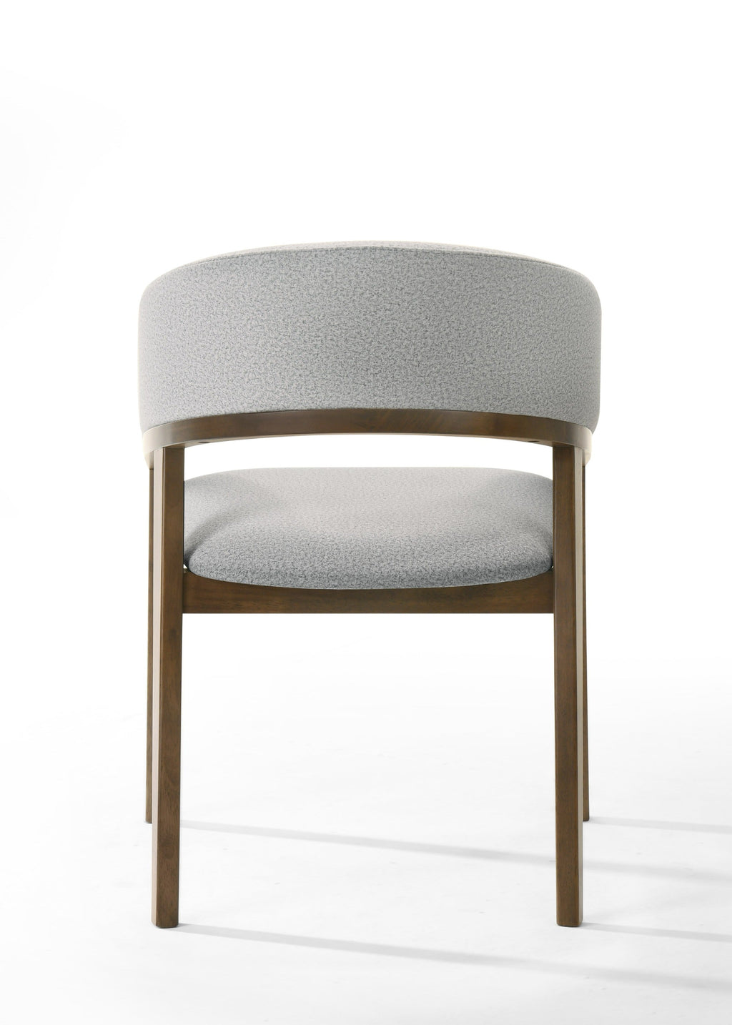 Modrest Truman Mid Century Modern Walnut Extendable Dining Table & 6 Chairs Set Model VGMA-MIT-5346-MI-1240-7PC