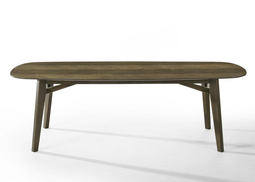 Modrest Costello Mid Century Modern Wenge Dining Table & 8 Chairs Set Model VGMA-MIT-3202-9PC-SET