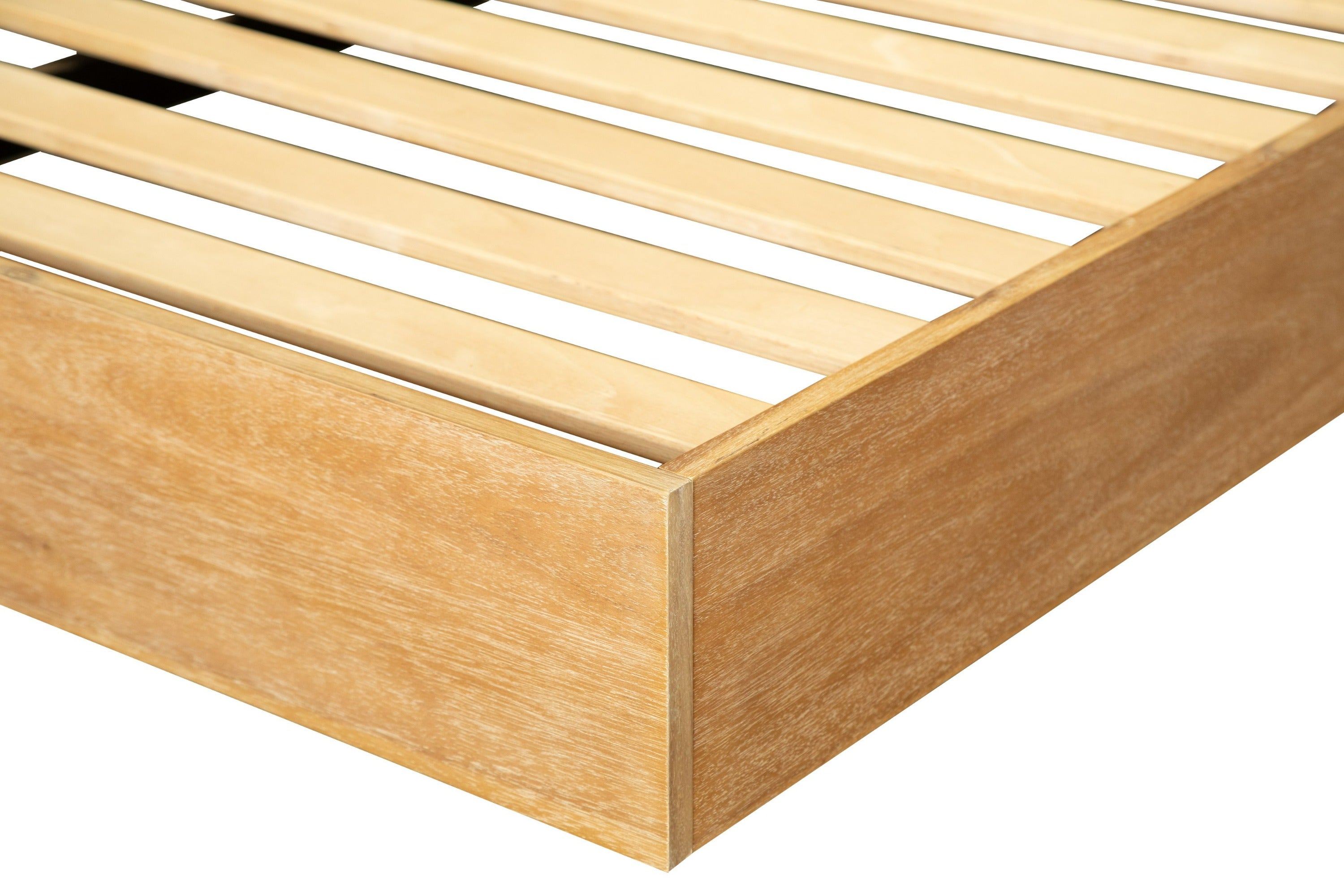 Modrest Jacobson Modern Natural Acacia Bed Model VGWD-LYO-BED