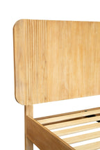 Modrest Jacobson Modern Natural Acacia Bed Model VGWD-LYO-BED