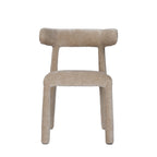 Modrest Homan Modern Beige Velvet Dining Chair Model VGEU-MC-7790CH-BGE