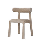 Modrest Homan Modern Beige Velvet Dining Chair Model VGEU-MC-7790CH-BGE