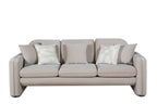 Divani Casa Gaston Modern Taupe Velvet Sofa Set Model VGAH-AG1648-SET-TPE
