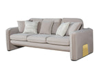 Divani Casa Gaston Modern Taupe Velvet Sofa Set Model VGAH-AG1648-SET-TPE