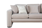 Divani Casa Gaston Modern Taupe Velvet Sofa Set Model VGAH-AG1648-SET-TPE