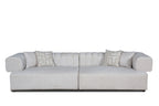 Divani Casa Moreno Modern Beige Fabric 4 Seater Sofa Model VGAH-SF2034-BGE