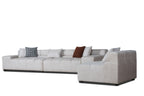 Divani Casa Rhonda Modern Beige Fabric Modular Sectional Sofa Model VGAH-SF2037-BGE