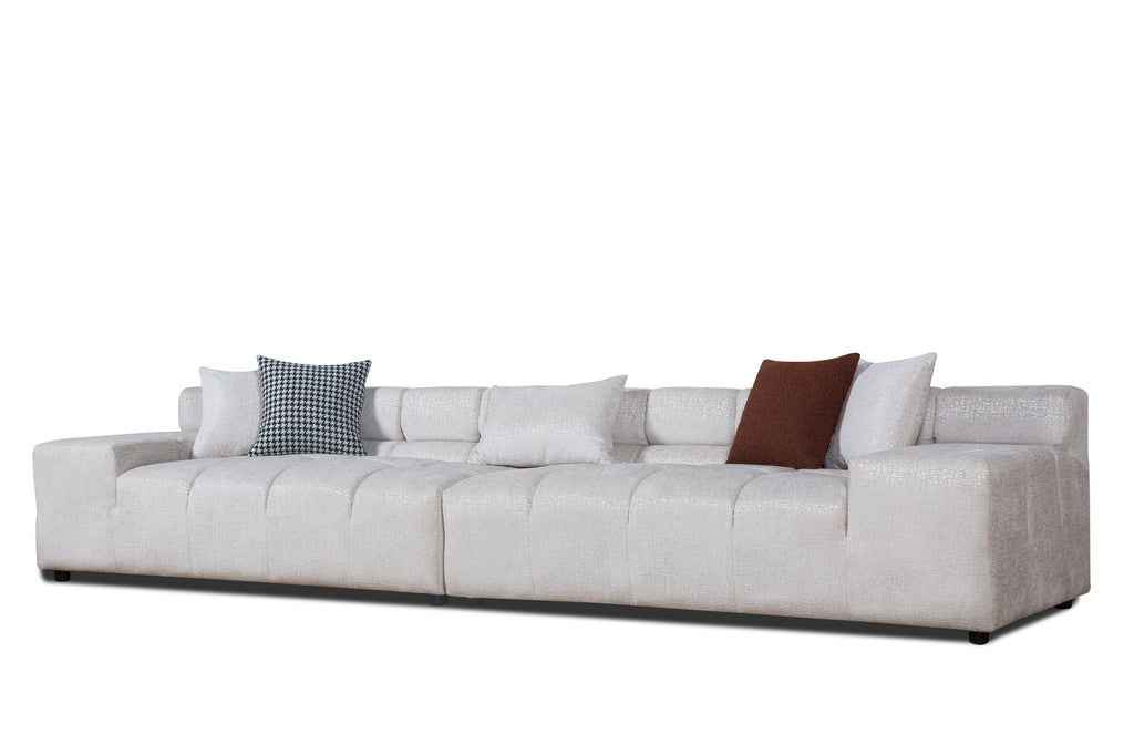Divani Casa Rhonda Modern Beige Fabric Modular Sectional Sofa Model VGAH-SF2037-BGE