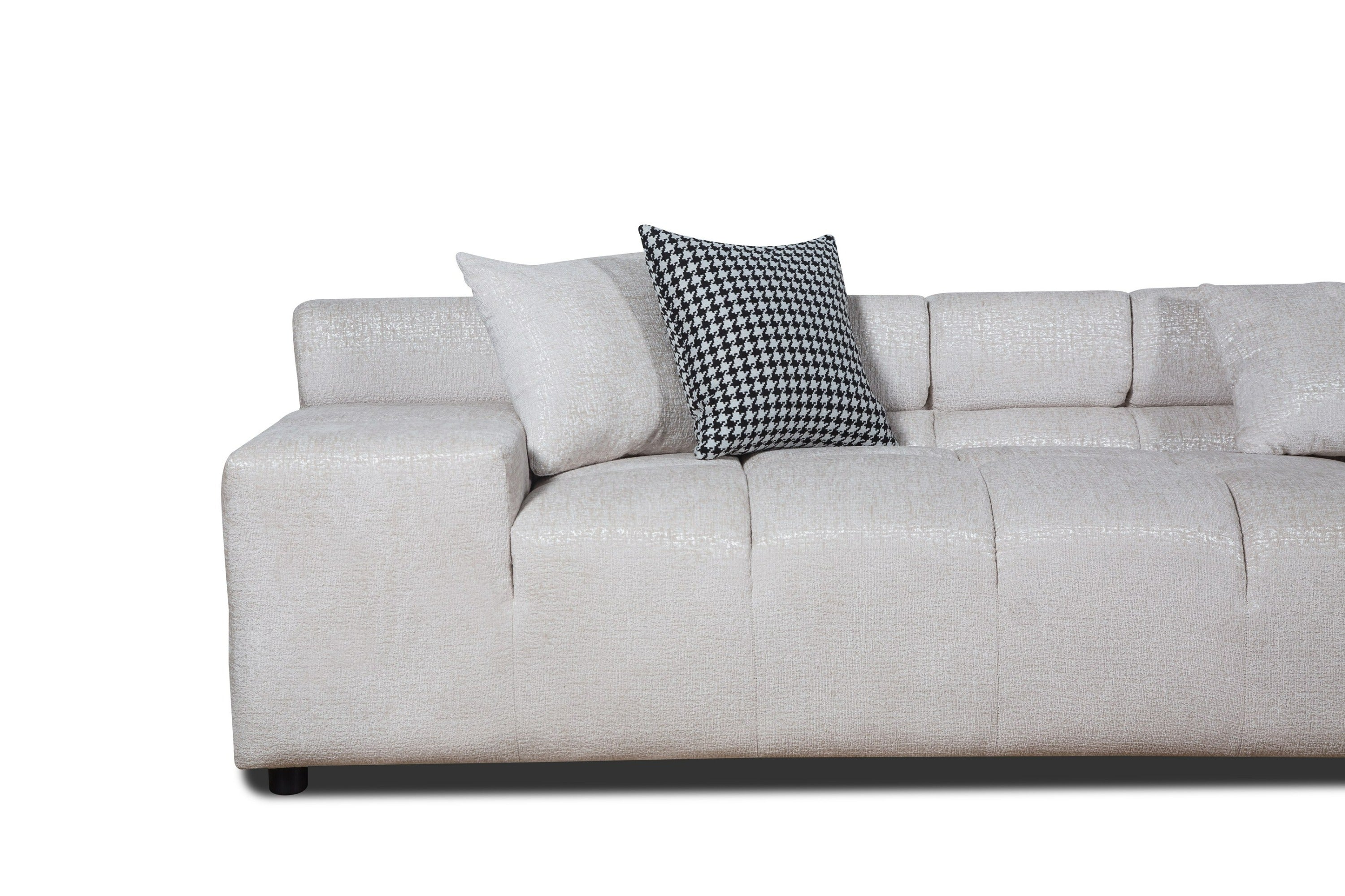 Divani Casa Rhonda Modern Beige Fabric Modular Sectional Sofa Model VGAH-SF2037-BGE