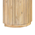 Modrest Jacobson Modern Natural Acacia Oval Large Dining Table Model VGWD-LYO-DT22