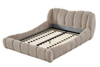 Modrest Janine Modern Tan Fabric Bed Model VGEV-A168-TAN