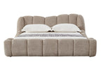 Modrest Janine Modern Tan Fabric Bed Model VGEV-A168-TAN
