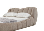 Modrest Janine Modern Tan Fabric Bed Model VGEV-A168-TAN
