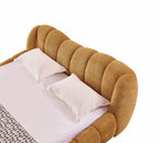 Modrest Janine Modern Camel Fabric Bed Model VGEV-A168-CML