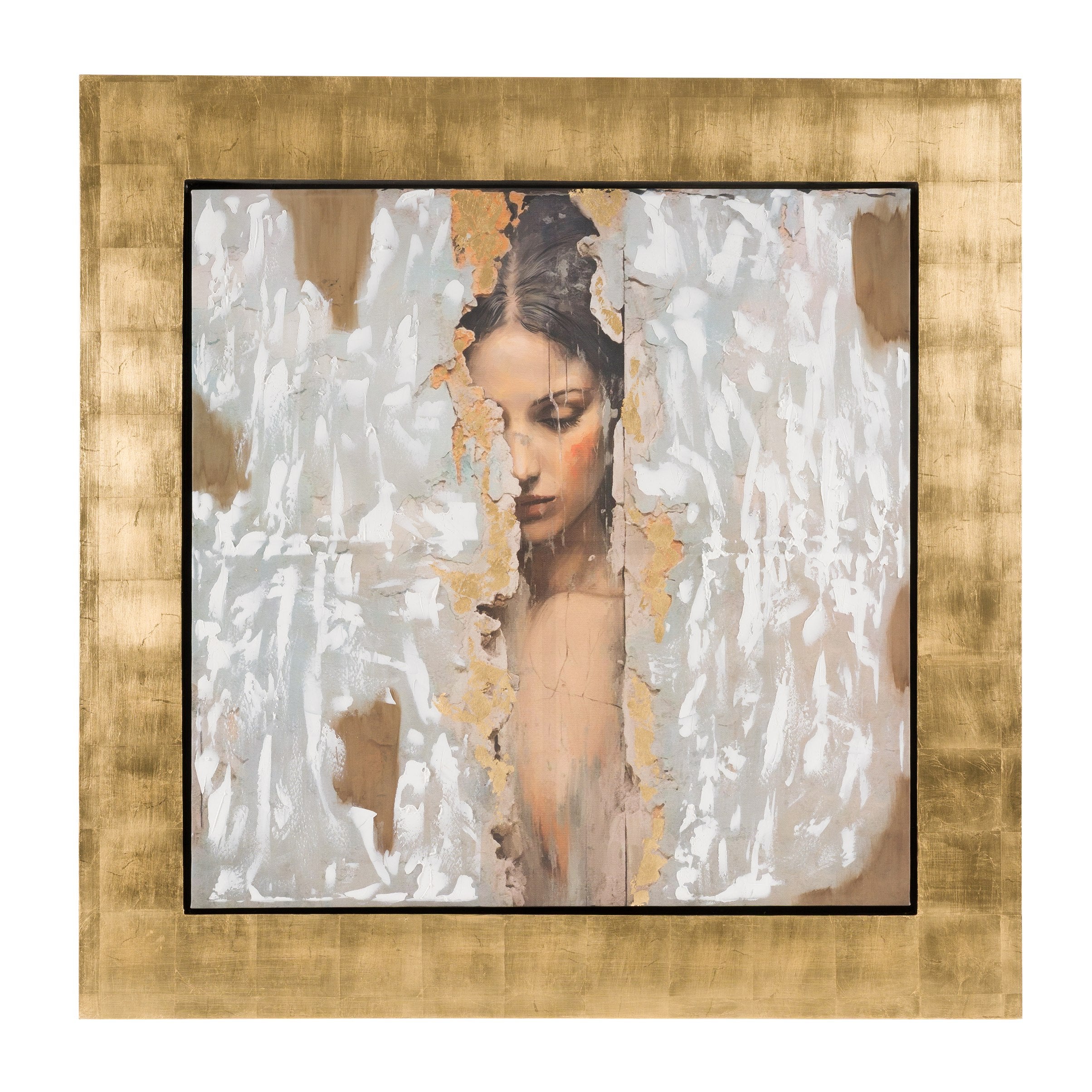 Modrest Stey Modern Gold 71 X 71 Painting Model VGVA-CO24086