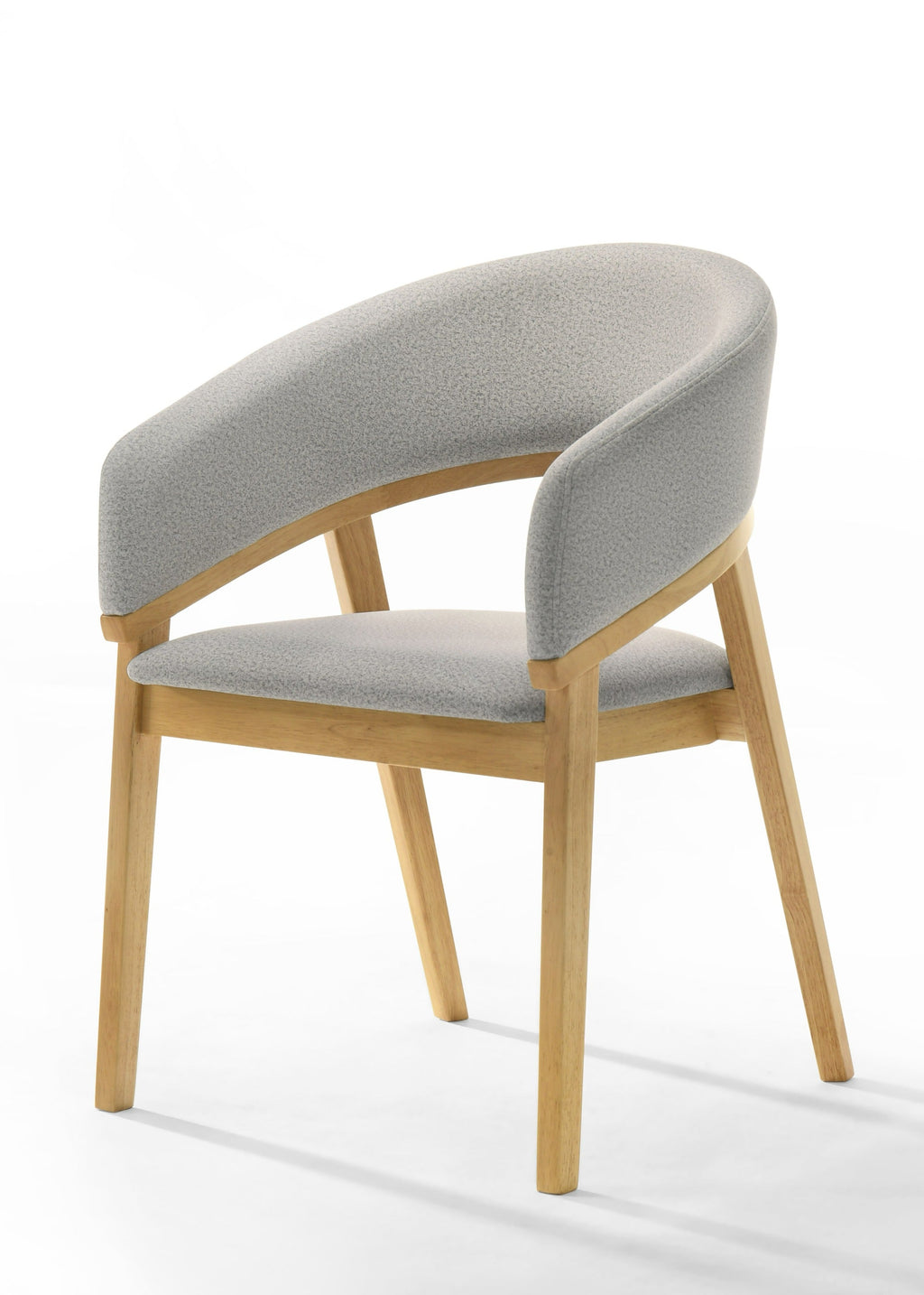 Modrest Truman Mid Century Modern Natural Oak Extendable Dining Table & 10 Chairs Set Model VGMA-MIT-5346-11PC-EXTSET-NAT