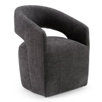 Modrest Angie Modern Dark Grey Fabric Dining Chair Model VGKK-KF-Y1230-DKGRY