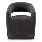 Modrest Angie Modern Dark Grey Fabric Dining Chair Model VGKK-KF-Y1230-DKGRY