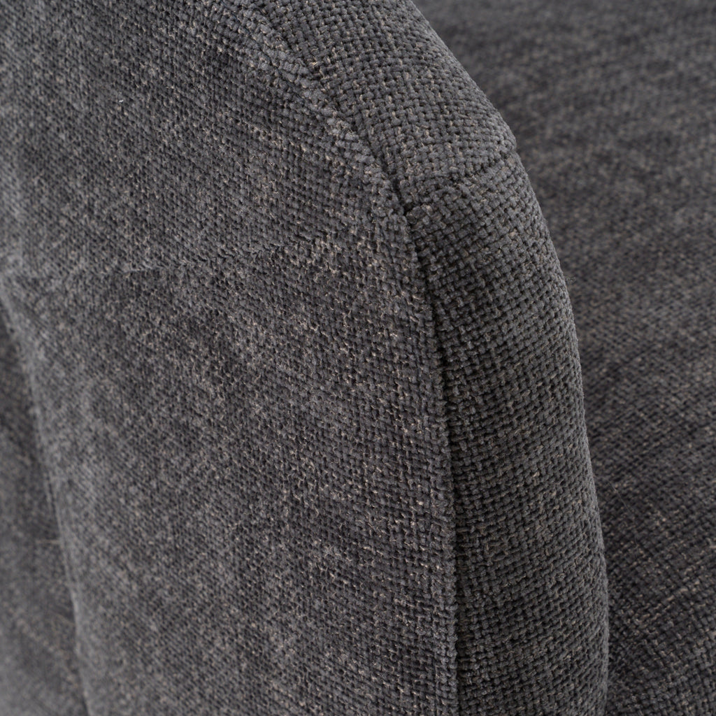 Modrest Angie Modern Dark Grey Fabric Dining Chair Model VGKK-KF-Y1230-DKGRY