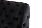 Modrest Legend Modern Black Velvet & Gold Bed Model VGVCBD8111-BLKGLD