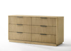 Nova Domus Santa Monica Modern Natural Oak Bedroom Set Model VGMABR-144-SET