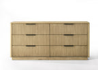 Nova Domus Santa Monica Modern Natural Oak Bedroom Set Model VGMABR-144-SET