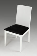 Bridget White Dining Chair (Set Of 2) Model VGUN0062-WHT
