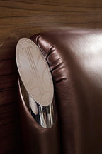 Queent Temptation Caesar Italian Classical Design Leather Platform King Bed Model VGWCTEM-8C301A-Q