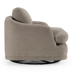 Divani Casa Chantry Modern Grey Sand Fabric Swivel Accent Chair Model VGKK-KF.8592-CHR-SAND