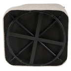 Divani Casa Chantry Modern Grey Sand Fabric Swivel Accent Chair Model VGKK-KF.8592-CHR-SAND