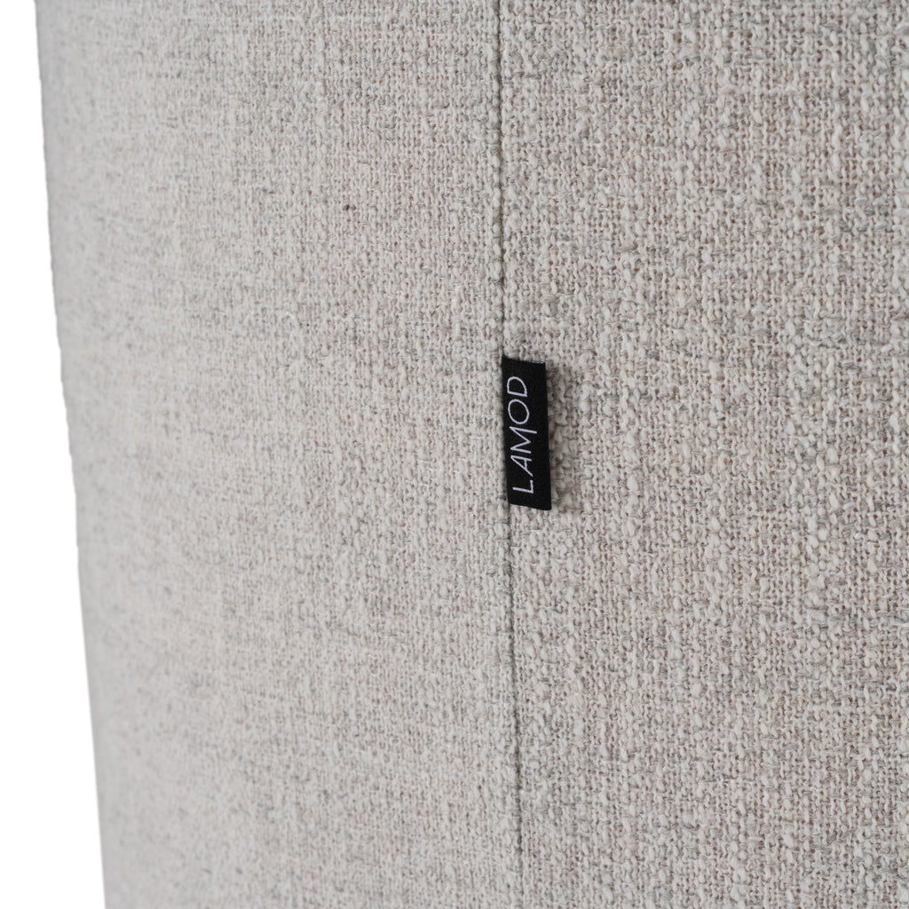 Modrest Correa Modern Light Grey Fabric Swivel Dining Chair Model VGKK-KF.Y1179-LTGRY