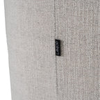 Modrest Correa Modern Light Grey Fabric Swivel Dining Chair Model VGKK-KF.Y1179-LTGRY