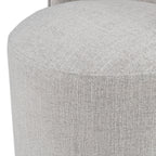 Modrest Correa Modern Light Grey Fabric Swivel Dining Chair Model VGKK-KF.Y1179-LTGRY