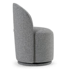 Modrest Correa Modern Grey Fabric Swivel Dining Chair Model VGKK-KF.Y1179-GRY