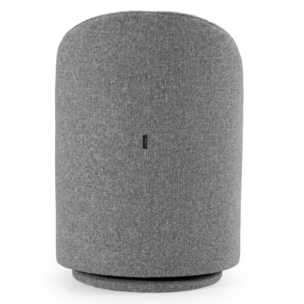 Modrest Correa Modern Grey Fabric Swivel Dining Chair Model VGKK-KF.Y1179-GRY