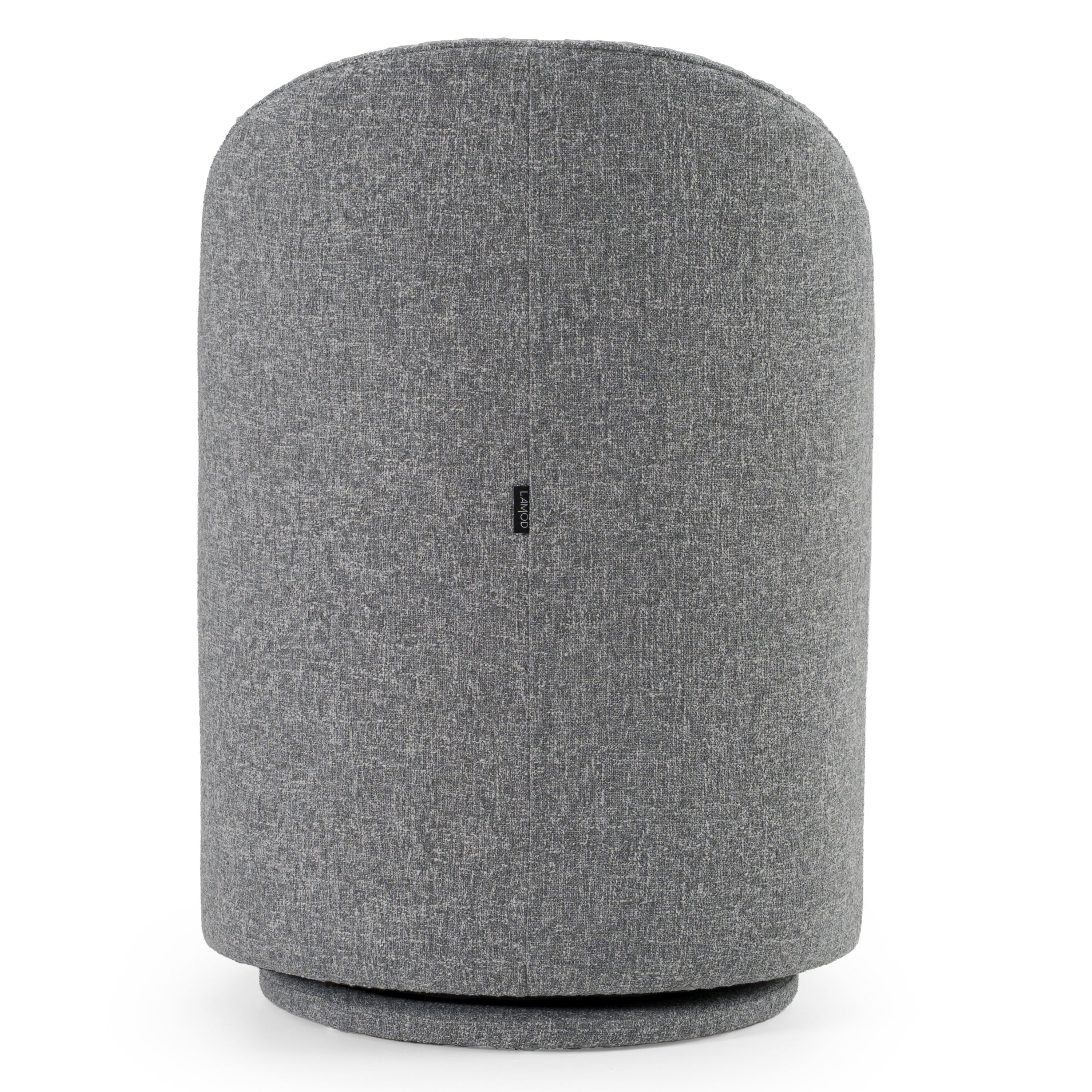 Modrest Correa Modern Grey Fabric Swivel Dining Chair Model VGKK-KF.Y1179-GRY