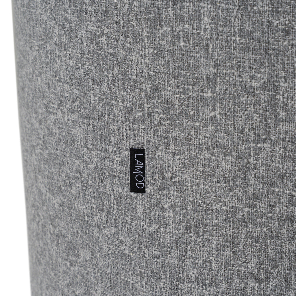 Modrest Correa Modern Grey Fabric Swivel Dining Chair Model VGKK-KF.Y1179-GRY