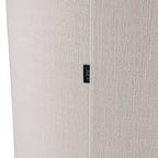 Modrest Correa Modern White Fabric Swivel Dining Chair Model VGKK-KF.Y1179-WHT